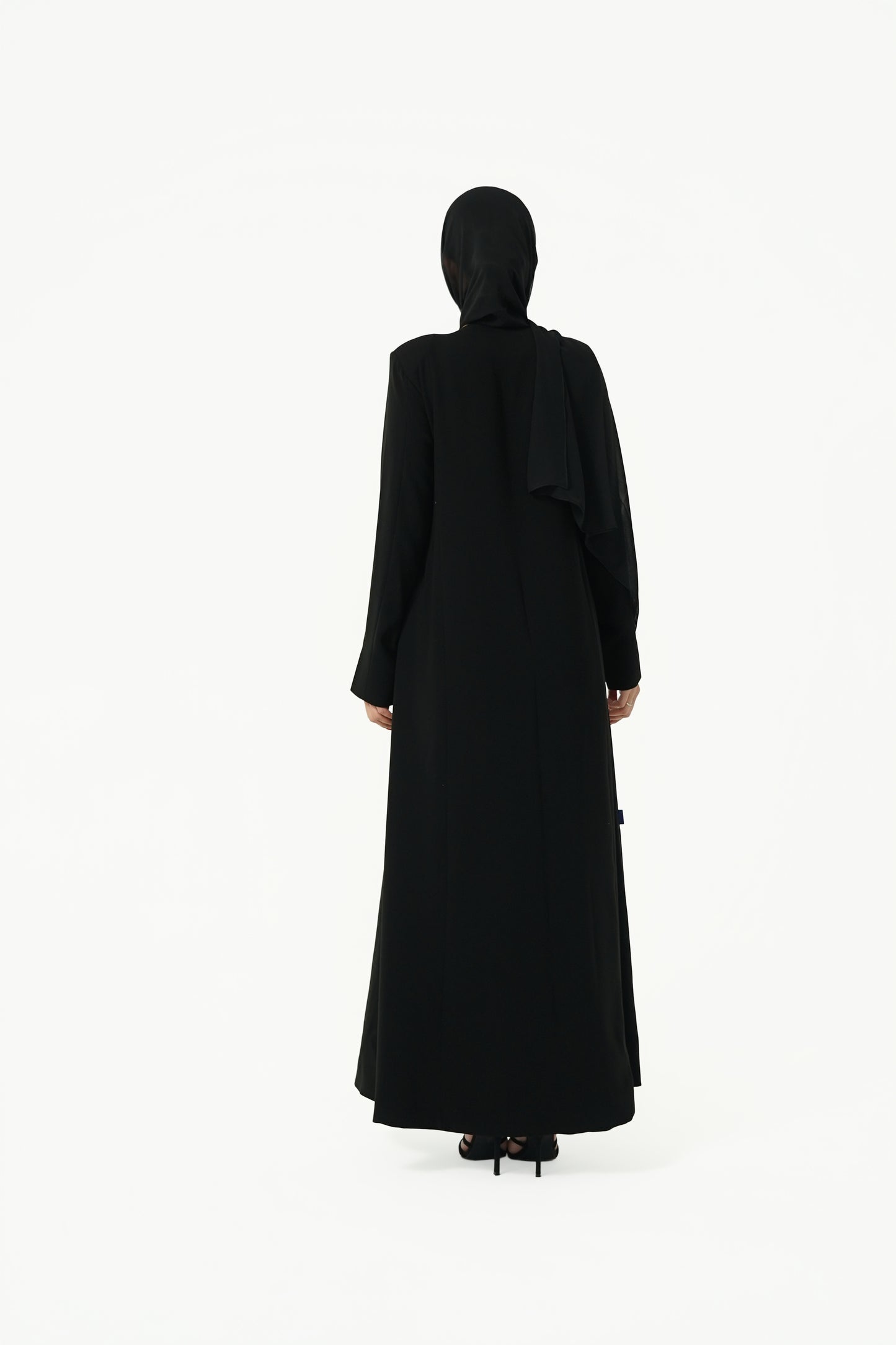 Wahaj in black