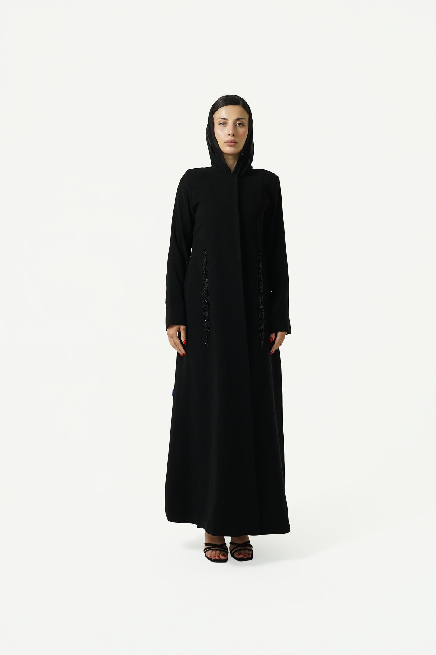 Wahaj in black